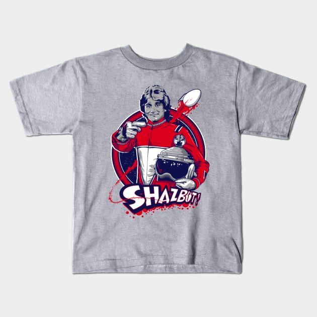 SHAZBOT Kids T-Shirt by CappO